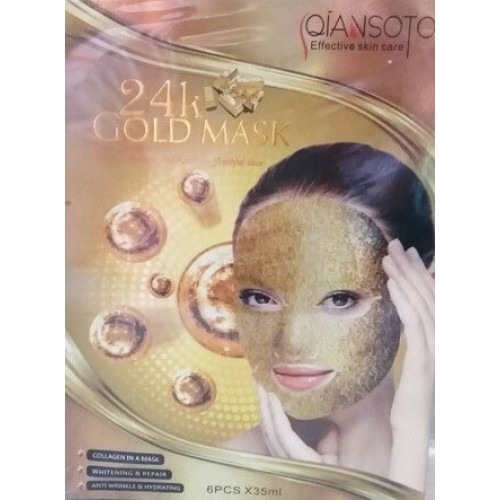 24 gold mask Qiansoto | Интернет-магазин bio-market.kz
