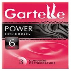 Презервативы Gartelle power прочность (3 шт)