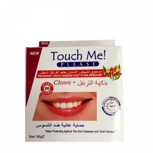 Зубной порошок для отбеливания зубов Touch Me Clove | Интернет-магазин bio-market.kz