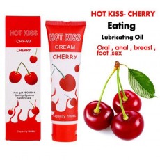Крем-лубрикант «Горячий поцелуй» со вкусом вишни