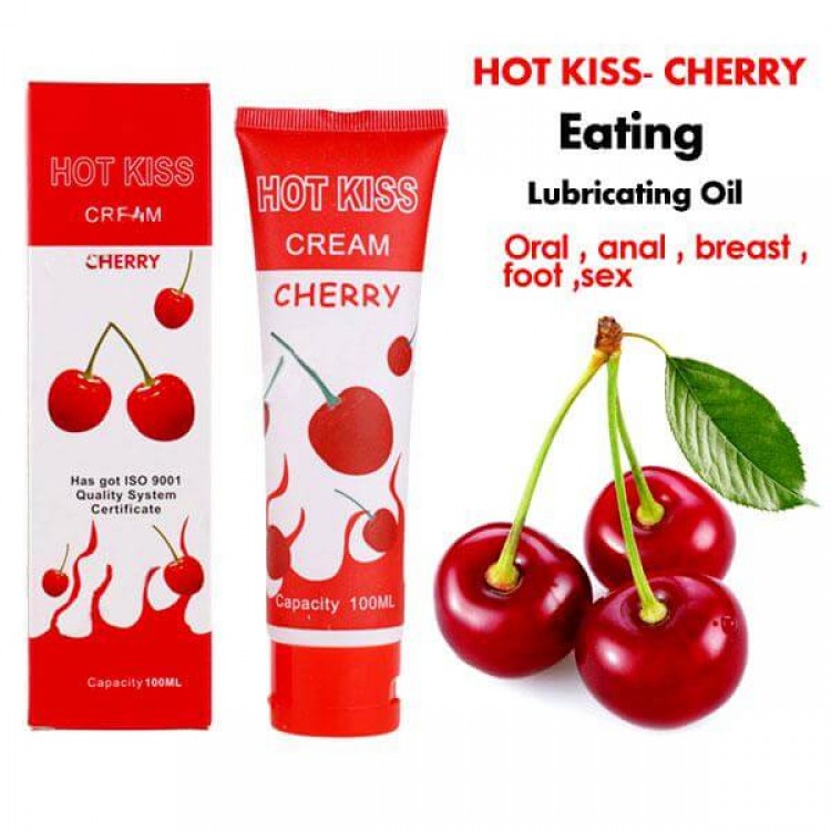 Крем-лубрикант «Горячий поцелуй» со вкусом вишни | Интернет-магазин bio-market.kz