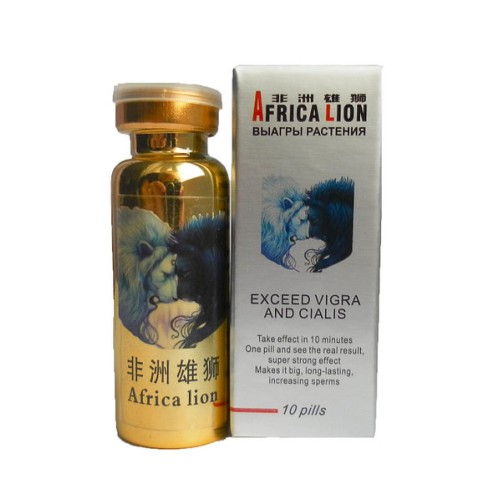 Africa lion- таблетки для потенции африканский лев | Интернет-магазин bio-market.kz