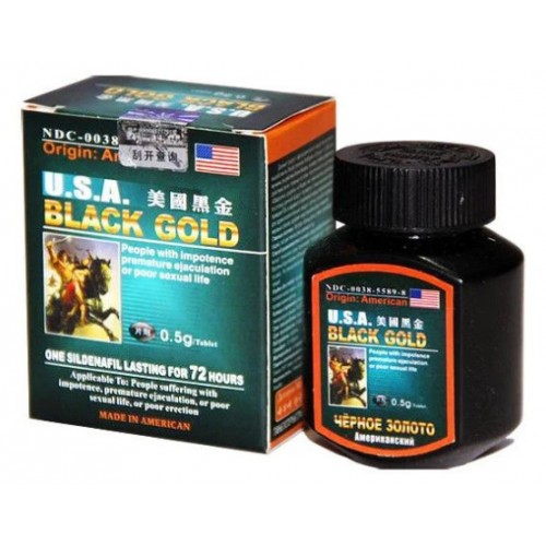 USA Black Gold (16 таблеток) препарат для потенции | Интернет-магазин bio-market.kz