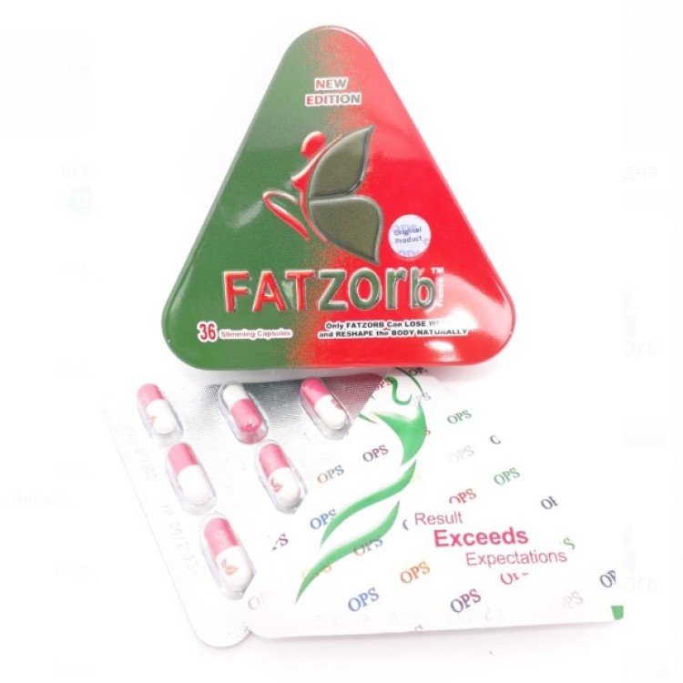 Fatzorb (треуголка) - средство для похудения ( 36 капсул) | Интернет-магазин bio-market.kz