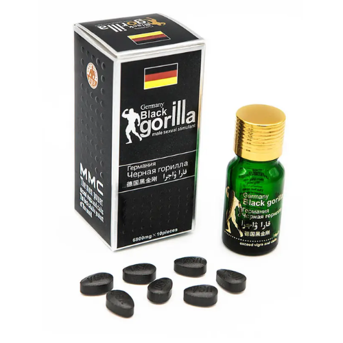 Таблетки для потенции "Germany Black gorilla" | Интернет-магазин bio-market.kz