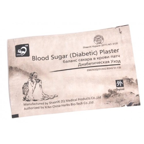 диабетический пластырь blood sugar (diabetic) plaster (zhengqitong ping tie) | Интернет-магазин bio-market.kz