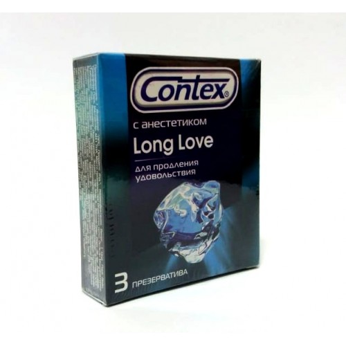 Презервативы Contex Long Love (3 шт) | Интернет-магазин bio-market.kz