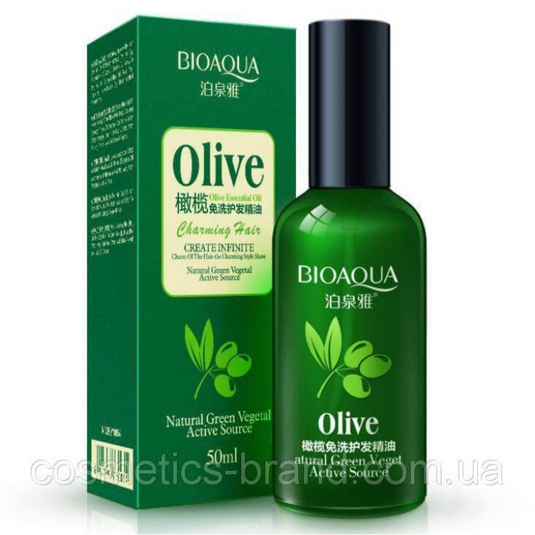 Масло для волос Bioaqua olive essential oil | Интернет-магазин bio-market.kz